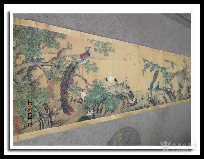 百鸟图长卷