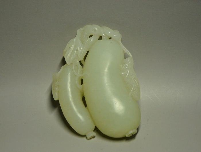 和田玉福瓜挂件_和田玉福瓜挂件价格_和田玉