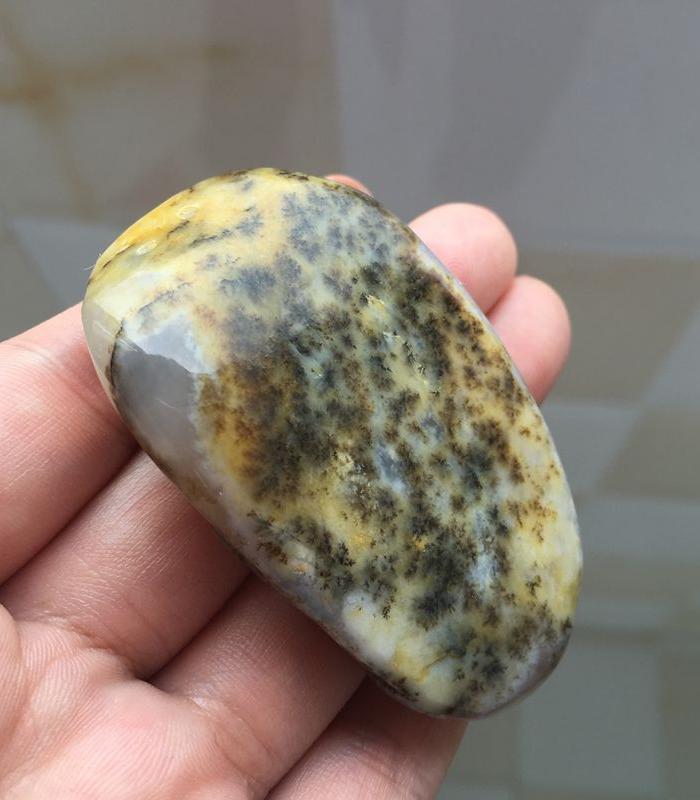 和田玉天然籽料白玉俏色手工雕 财神 把件包邮