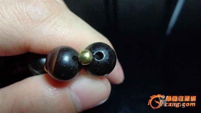 谢绝议价 晚清民国时期老蚕丝玛瑙手链J2_谢绝