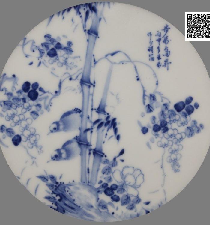 珠山八友 何许人 步步高升 瓷板_珠山八友 何许