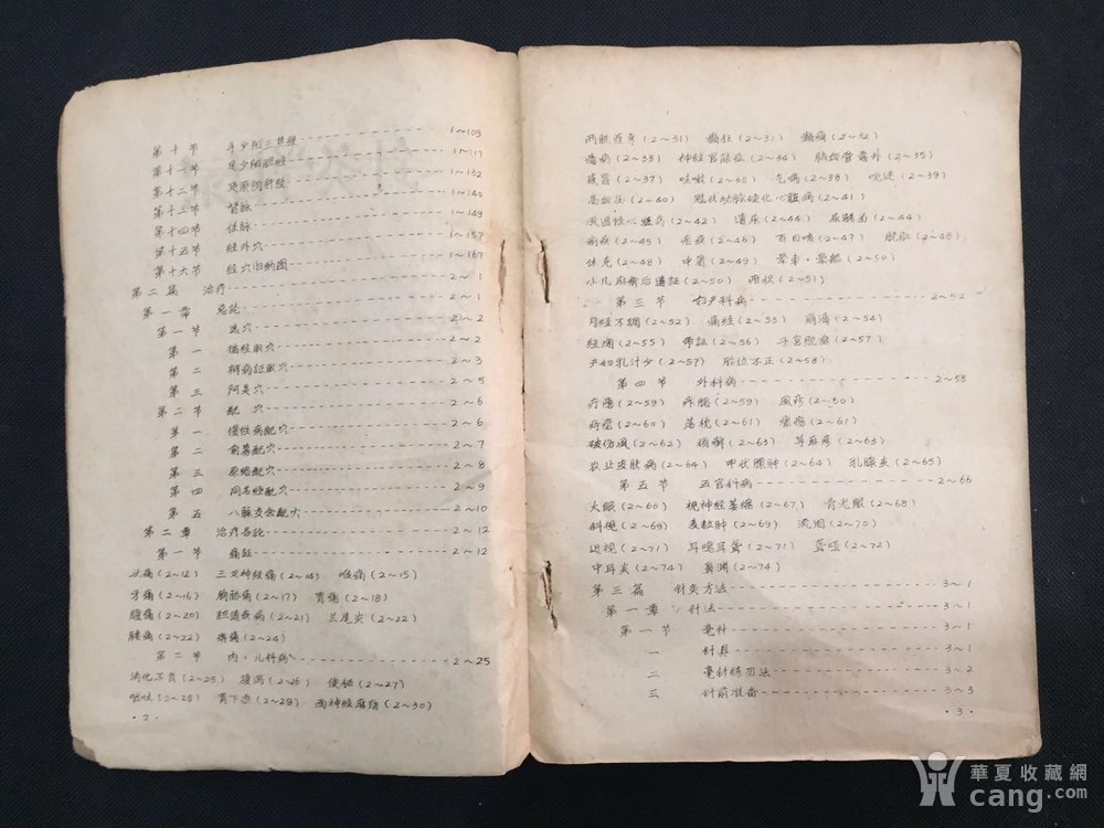 1975年成都中医学院针灸学技巧《针灸学》一初稿大师小武器图片