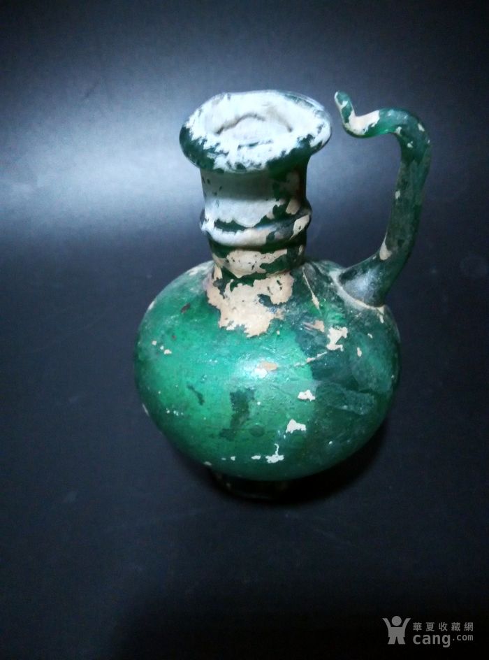 战汉老琉璃瓶
