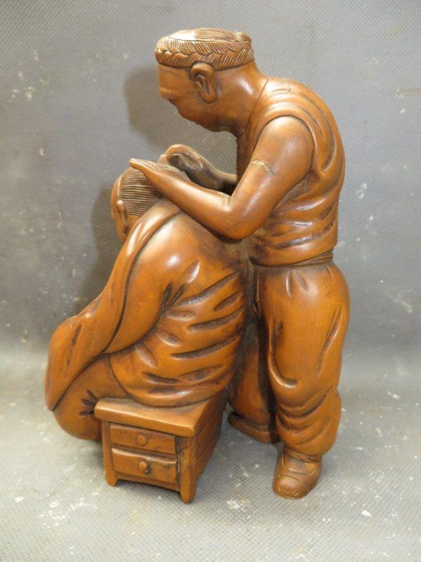 黄杨木人物雕像_黄杨木人物雕像价格_黄杨木