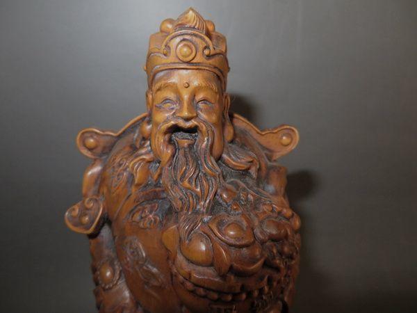 黄杨木财神_黄杨木财神价格_黄杨木财神图片