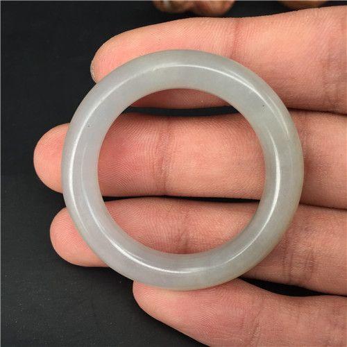 【玉泉文玩】k936创汇期天然糯种翡翠袈裟环