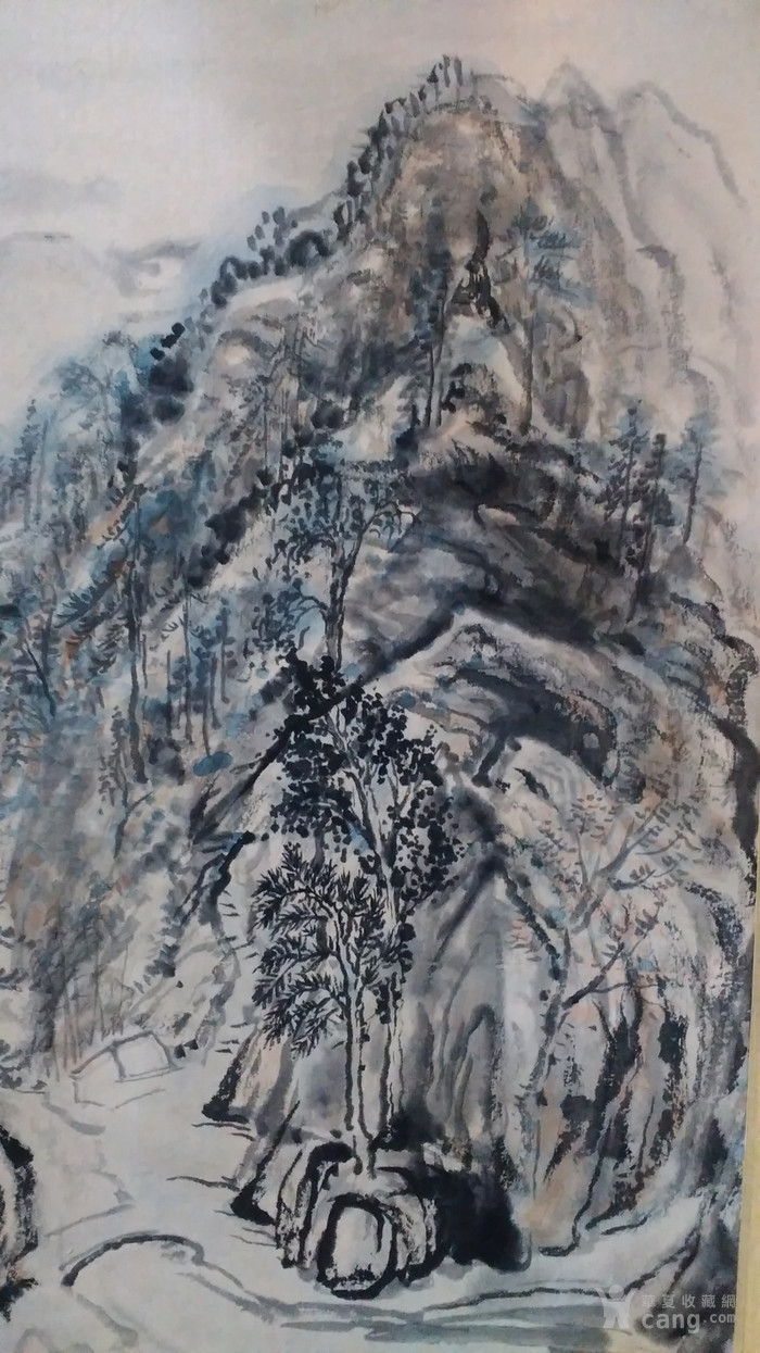 钱瘦铁,江苏省无锡市鸿声里人,名画家,早期作品.