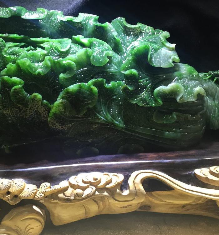 碧玉 富甲天下 摆件 注意细节照片_碧玉 富甲天