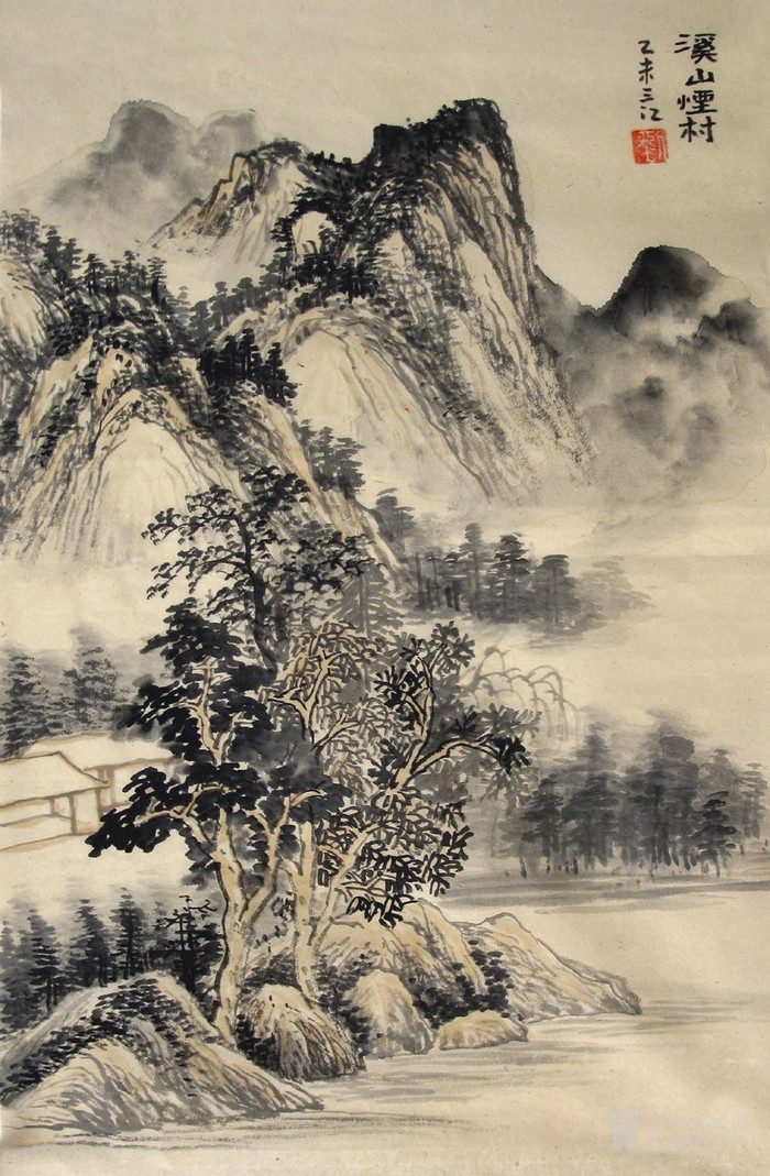 山水画,主功传统山水,认真研习董源,巨然,董其昌,米芾等历代大家作品