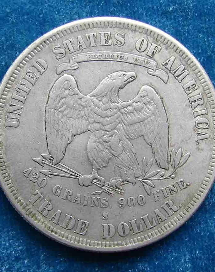 1877年 美国贸易银_1877年 美国贸易银价格_