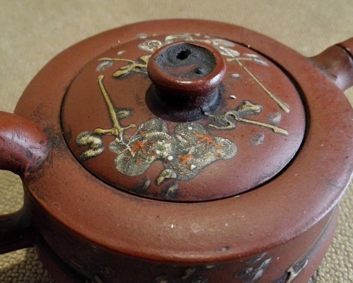 近代工艺美术大师王晓军制彩绘紫砂壶_近代工