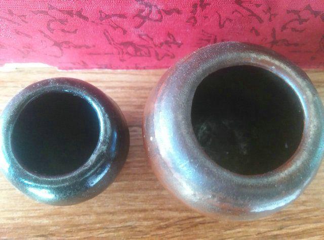 清代小拔罐子一对全品包快包老_清代小拔罐子