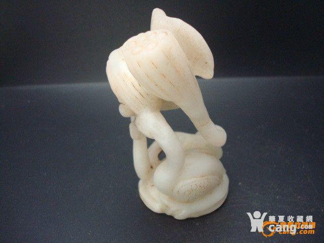 清代和田一路高升摆件_清代和田一路高升摆件