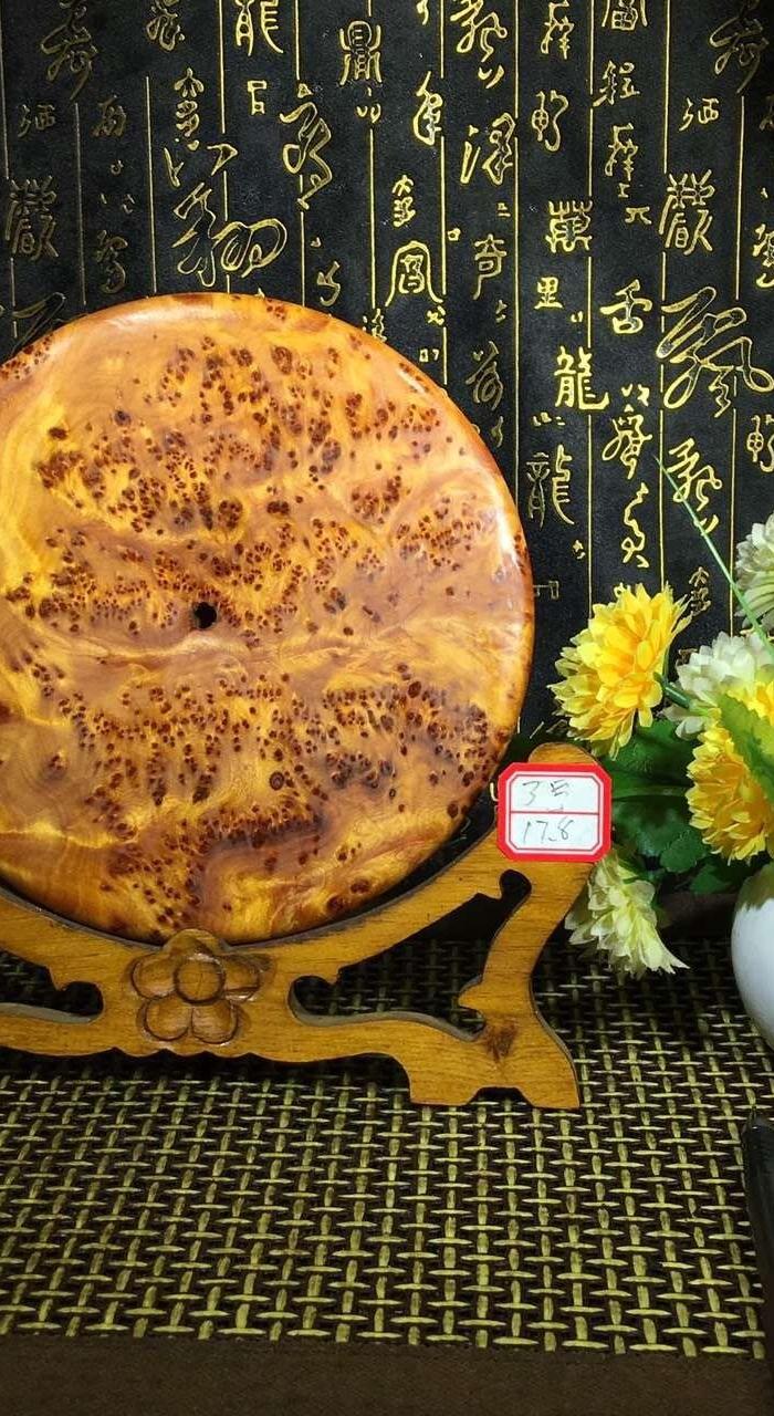 爆满大饼摆件 黄金底色 摆放大气 观赏价值高 寓