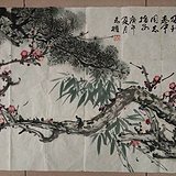 国家一级画师,张大千弟子【杨铭仪】四尺整纸