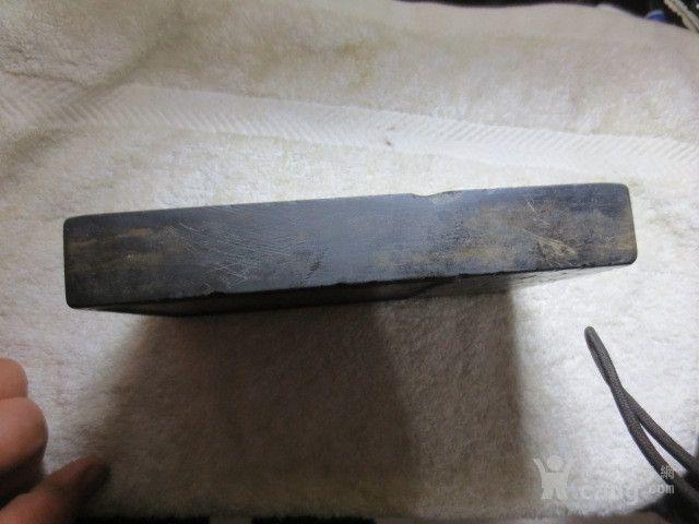 599号带字平板老歙砚17.5x10.5x3cm._599号带