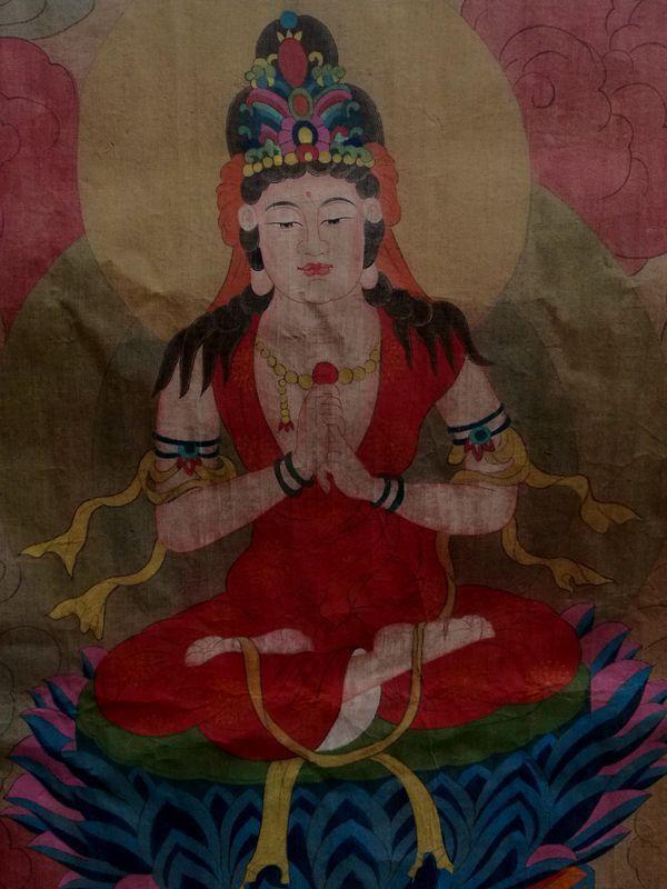 吴道子作品-唐卡