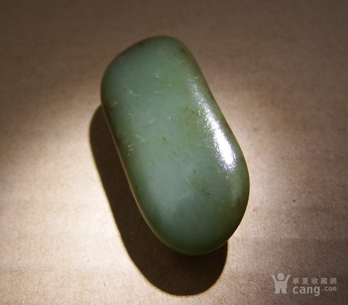 【和田玉01号】和田玉 沙枣青玉玩籽 062804