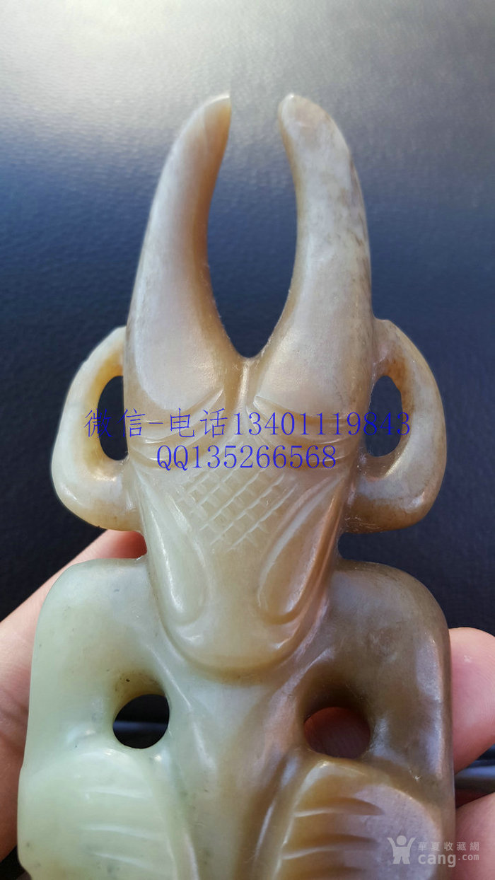 老玉太阳神 保存完好图片_来自藏友都市玲珑_玉器_地摊交易