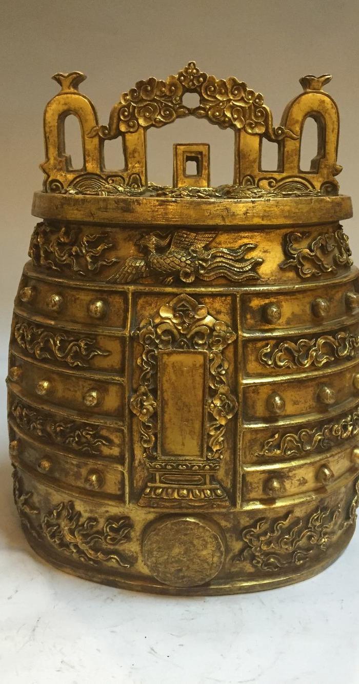 铜鎏金编钟_铜鎏金编钟价格_铜鎏金编钟图片