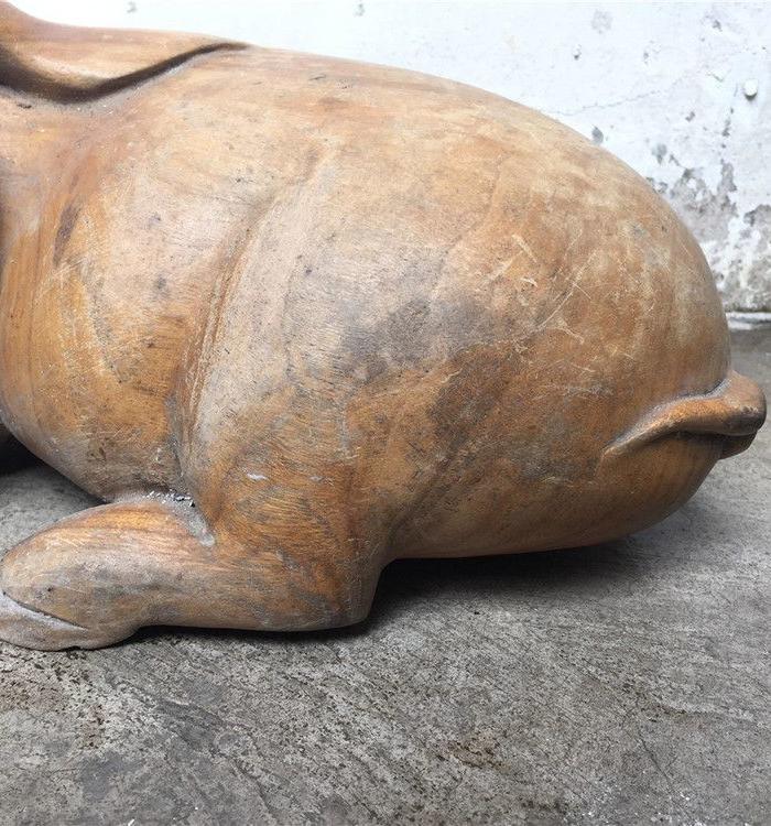 潮州木雕:樟木雕笑猪一头_潮州木雕:樟木雕笑