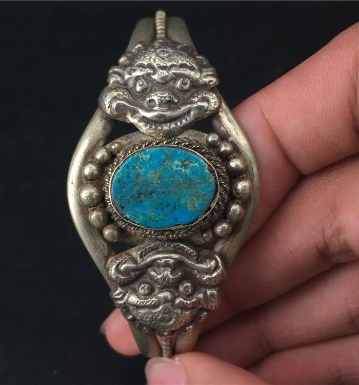 【玉泉文玩】M217香港回流铜流金镶天然原矿