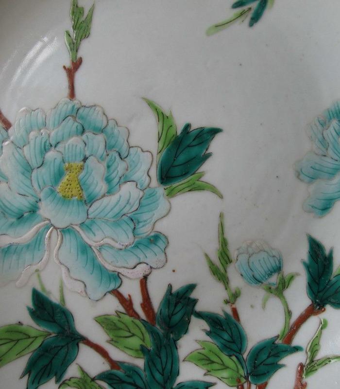 22.7厘米,民国,江西景德镇小桥上余新发造粉彩