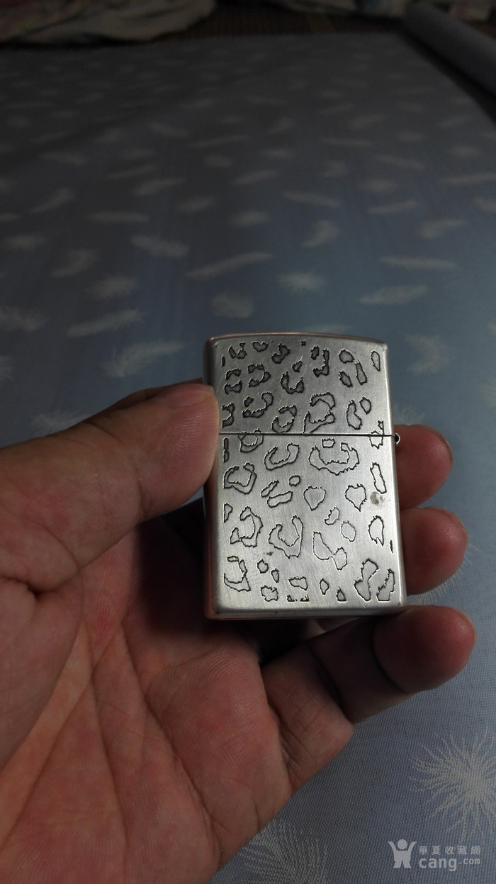 zippo进口包银壳打火机