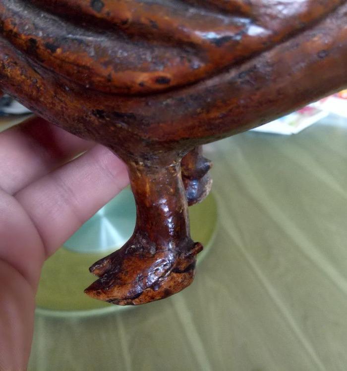 野生老酸枣根料鸽子烟袋_野生老酸枣根料鸽子