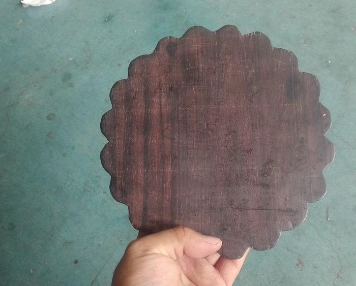 民国时期的 小叶紫檀 日本 天皇族徽 樱花门标_