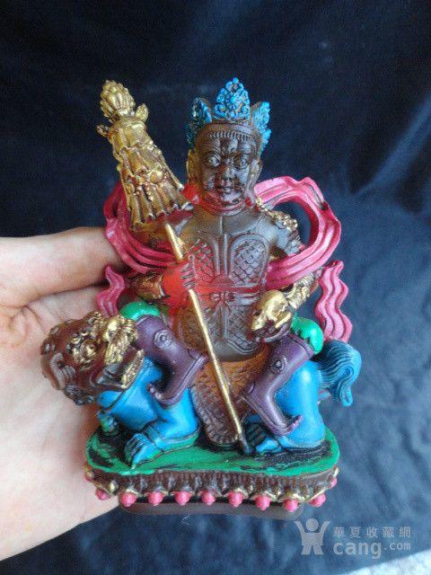 保真挖土挖出彩绘琉璃,【镇邪佛】_保真挖土挖