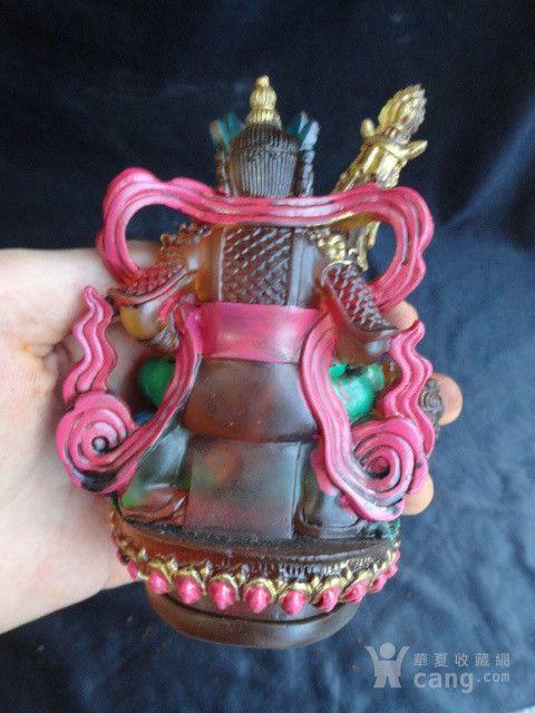 保真挖土挖出彩绘琉璃,【镇邪佛】_保真挖土挖