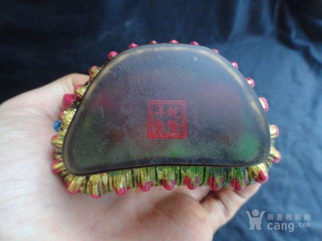 保真挖土挖出彩绘琉璃,【镇邪佛】_保真挖土挖