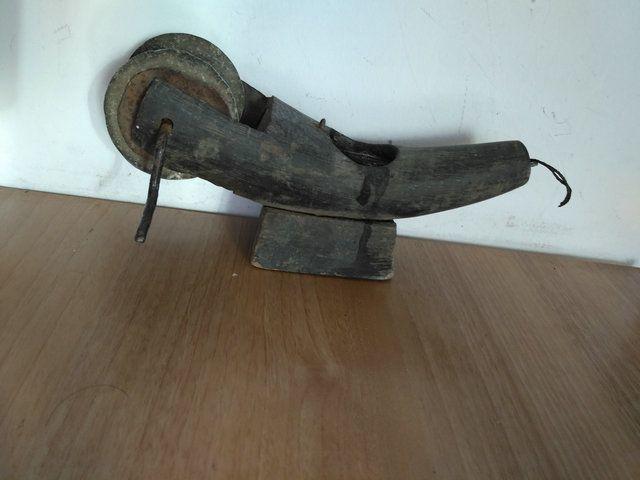 老牛角墨盒,木匠用的正常使用。非常不错。_老