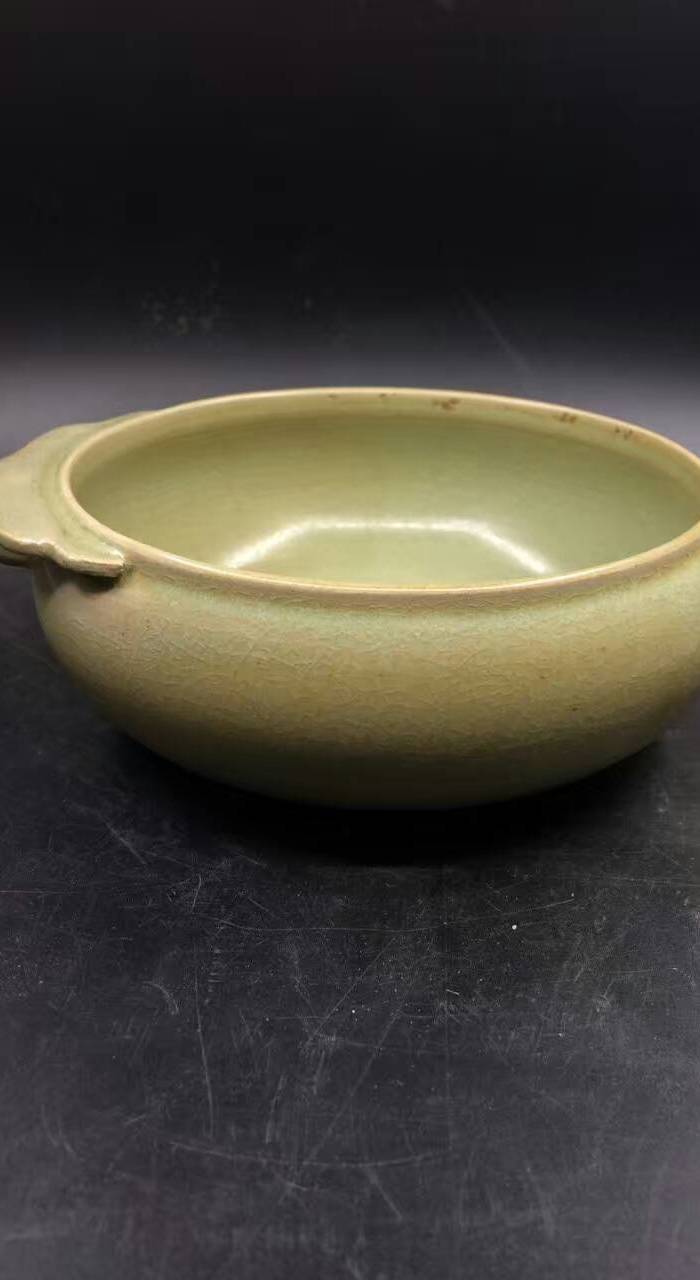 宋代龙泉窑大耳杯_宋代龙泉窑大耳杯价格_宋