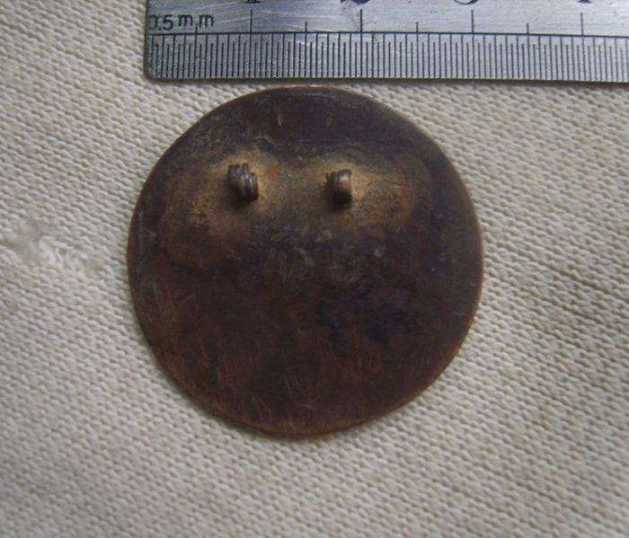 民国铜证章:蒋委员说:快干实干硬干_民国铜证