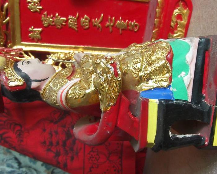 妈祖娘娘神佛像摆件,保内心全实木香樟木雕刻