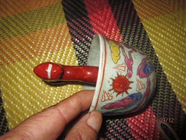 一线来货清三代斗彩官窑龙加龙花钵精品。_一