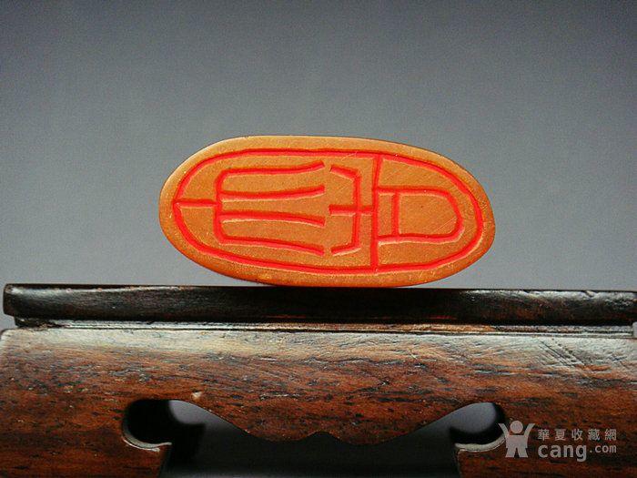 老田黄微雕印章93克6.2X3.9X1.8厘米160610_