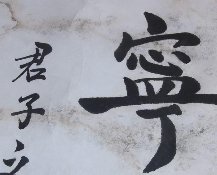 大校部长旅长鲁长青写的书法,尺寸大,名人书法