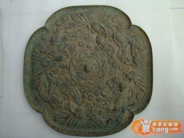 乡下收的特大仙女散花唐镜_乡下收的特大仙女