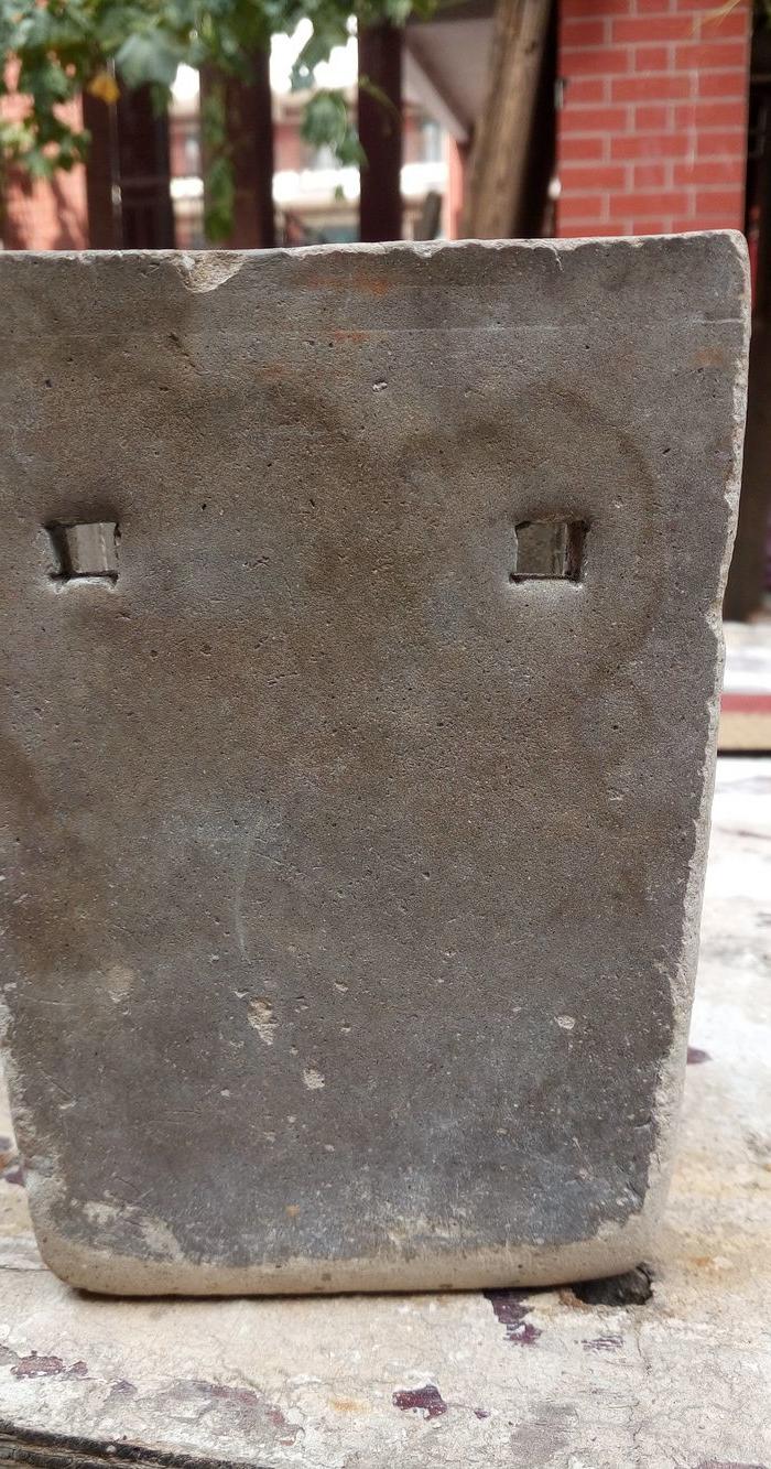 民国观音土雕刻筷子筒_民国观音土雕刻筷子筒