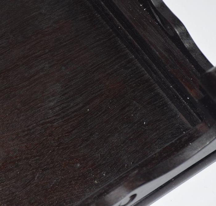 164老红木小茶桌炕几香炉台花台_164老红木小