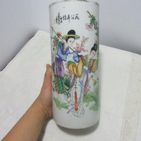 名家叶宜春江西宜春公司侍女花间弄蝶大人物帽