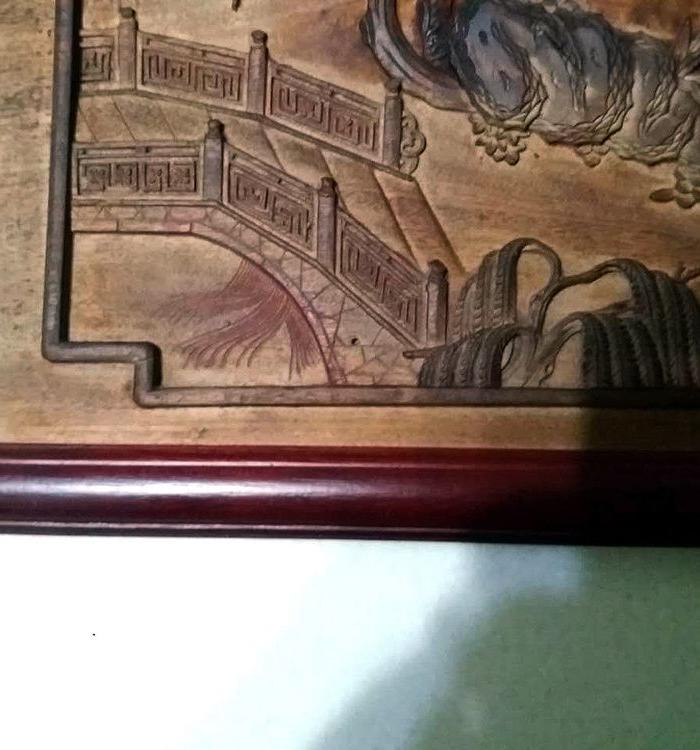 清 楠木人物图案板_清 楠木人物图案板价格_清