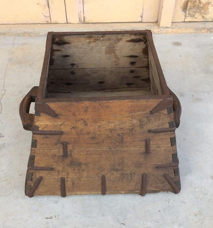 《日进斗升》老木斗一个_《日进斗升》老木斗