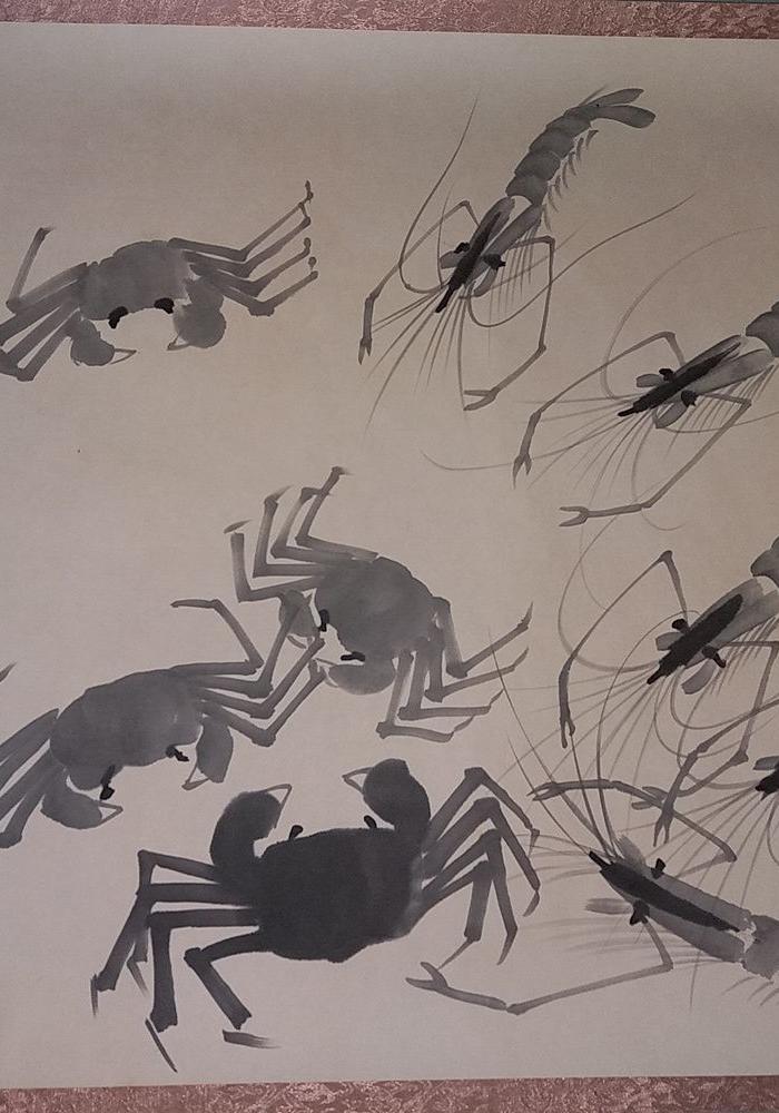 齐白石画虾长卷_齐白石画虾长卷价格_齐白石