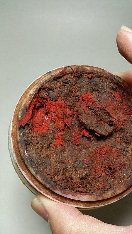 民国上海金城工艺社出品琉璃印泥盒_民国上海