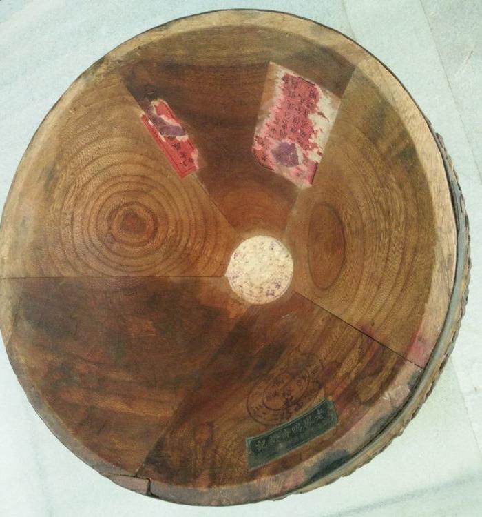 品相较好的民国时期上海老凤鸣斋说书鼓_品相