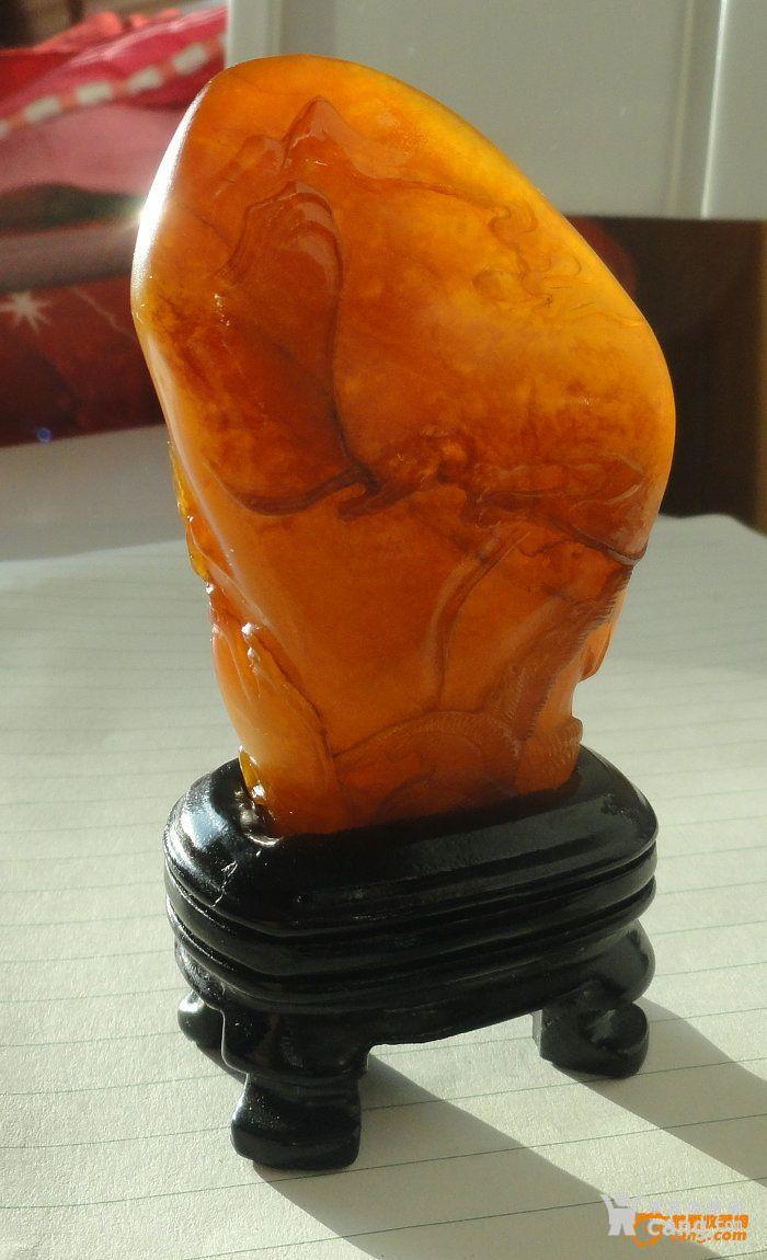 田黄摆件不连底座高7.6 x4.5厘米_田黄摆件不连